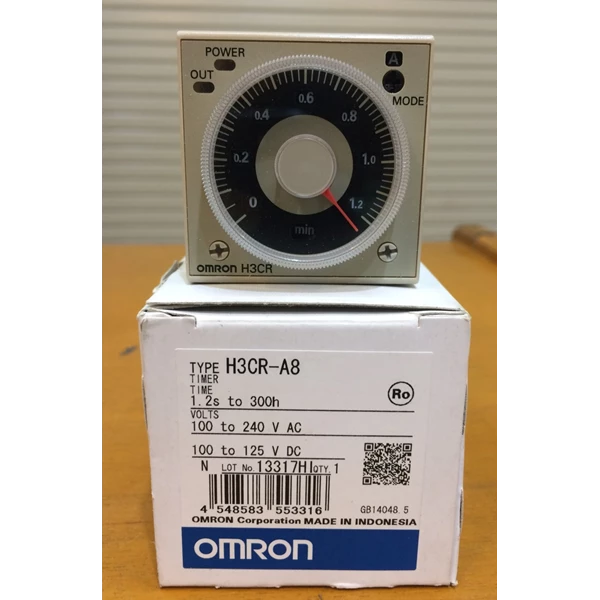 Timer Switch H3CR-A8 Omron 240 VAC
