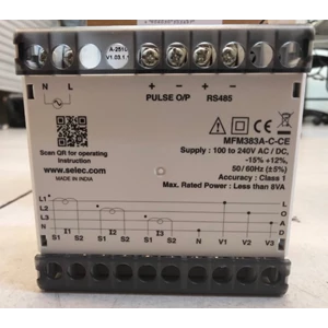 Power Meter Digital Selec MFM383A-C-CE